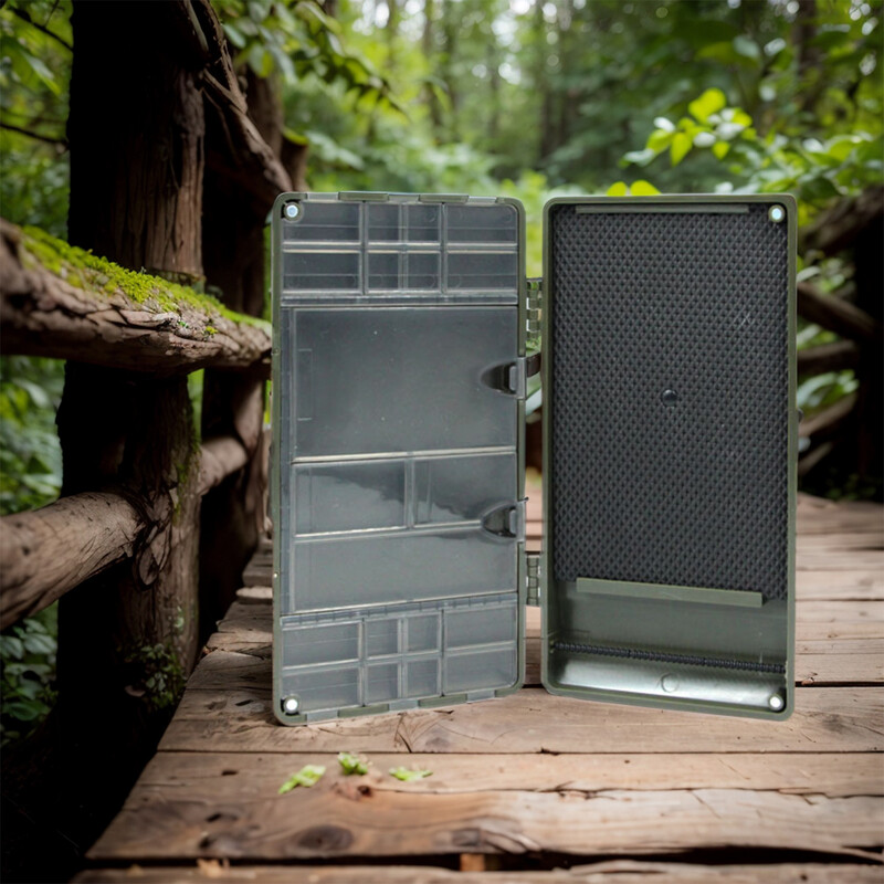 Magnetinis karpių žvejybos įtaiso laikymo dėklas Žvejybos reikmenų dėžė Žvejybos įtaiso lentų dėžė Karpių sukamieji kabliukai jauko laikymo dėklas