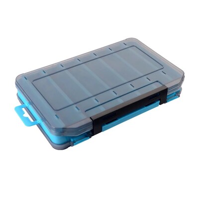 Dvipusė žūklės reikmenų laikymo dėžė spiningininkams Masalui Egi įrankių dėžutė Dirbtinis jauko dėklas Žvejo reikmenų organizatorius