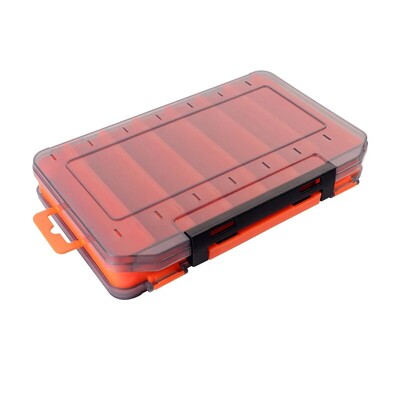 Dvipusė žūklės reikmenų laikymo dėžė spiningininkams Masalui Egi įrankių dėžutė Dirbtinis jauko dėklas Žvejo reikmenų organizatorius