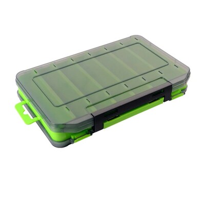 Dvipusė žūklės reikmenų laikymo dėžė spiningininkams Masalui Egi įrankių dėžutė Dirbtinis jauko dėklas Žvejo reikmenų organizatorius