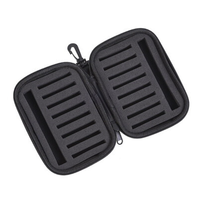 Portabale muselinės žūklės masalo suktukas šaukštas jaukas putų dėžutė upėtakių musės Fishook žuvų kabliukas kietas EVA laikymo dėklas konteinerio krepšys