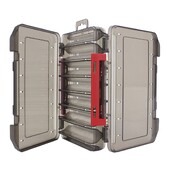 Žvejybos reikmenų dėžutės masalų saugykla 12/14 skyrių Dvipusis atviras dėklas Stiprumas Konteineris Masalas Įrankiai Priedai Pesca