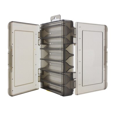 Žvejybos reikmenų dėžutės masalų saugykla 12/14 skyrių Dvipusis atviras dėklas Stiprumas Konteineris Masalas Įrankiai Priedai Pesca