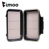Bimoo 1pc 19.7*11.2cm Porket Streamer Fly Box Vodootporna čvrsta inženjerska kutija za ribolov Kutija s vodootpornim silikonskim linearnim unutrašnjim dijelom