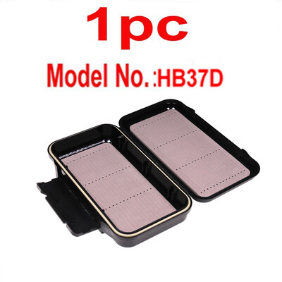 Bimoo 1pc 19.7*11.2cm Porket Streamer Fly Box Vodootporna čvrsta inženjerska kutija za ribolov Kutija s vodootpornim silikonskim linearnim unutrašnjim dijelom