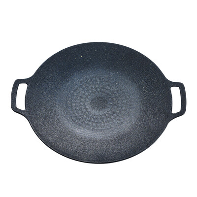 Lauko stovyklavimo lėkštė Korėjietiška kepsninė Nešiojama keptuvė Mėsos puodas Grilio lėkštė žygiams iškylai ant grotelių