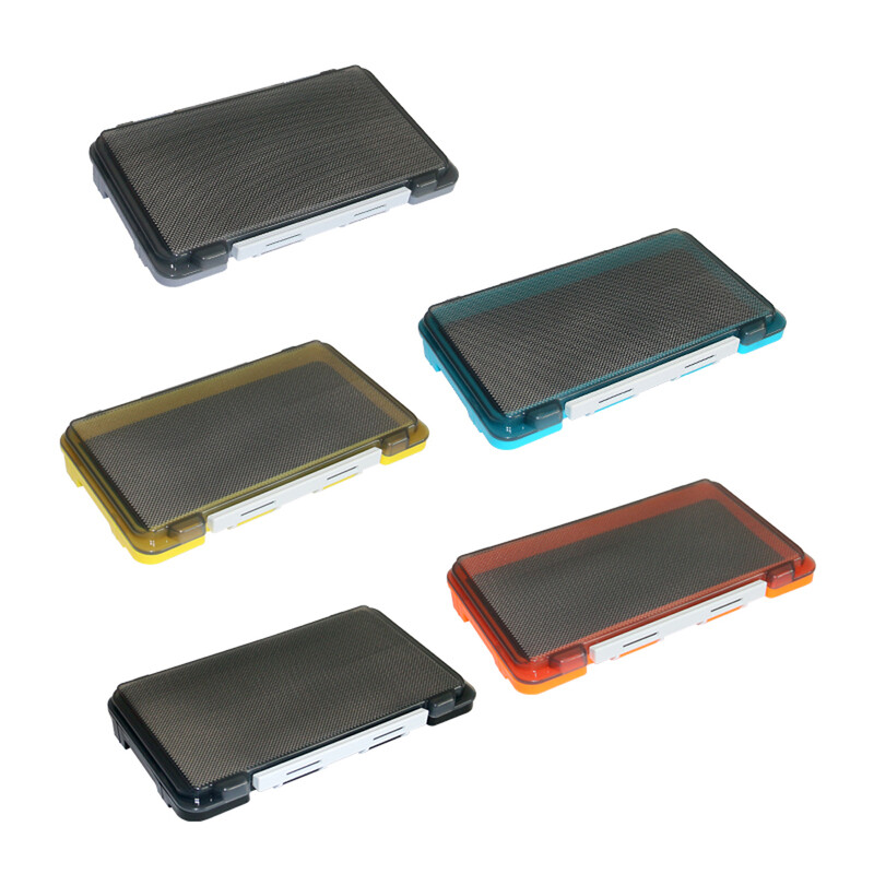 ILURE plastikinė žvejybos dėžė Nešiojama kempinė, muselių masalai Dėžės Jig Head Kabliukas Sandėliavimo Organizatorius Spinner Šaukštas Masalas Karpiui Įrankio Dėklas