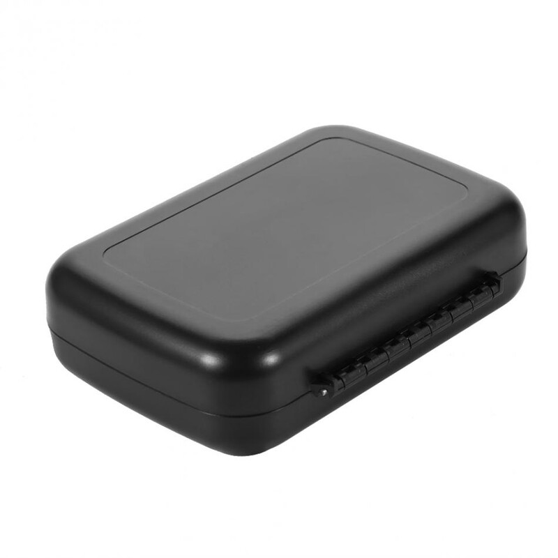 Kétrétegű szivacsos légy horgászfelszerelés doboz, vastagított vízálló horgászcsali horogtartó horogtartó horgásztartozékok