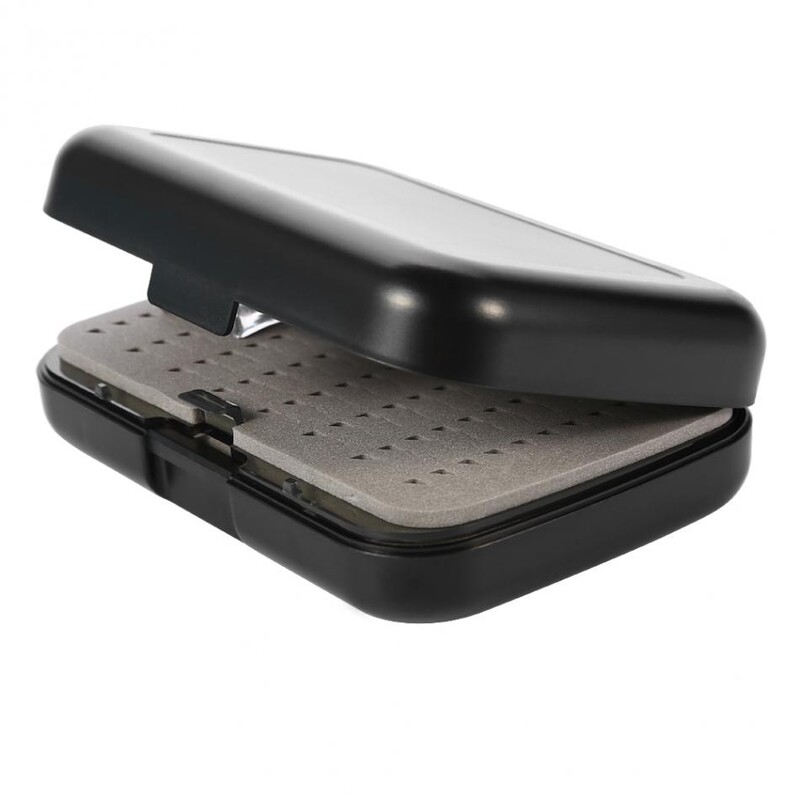 Kétrétegű szivacsos légy horgászfelszerelés doboz, vastagított vízálló horgászcsali horogtartó horogtartó horgásztartozékok