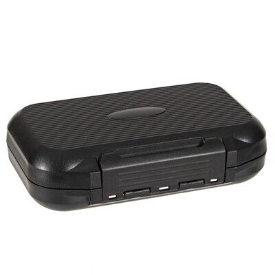 Vízálló legyező csali csali pisztráng legyek tároló doboz tok, kétoldalas hal csali csali zsinór horgok tartó felszerelés doboz