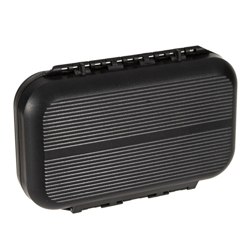 Vízálló legyező csali csali pisztráng legyek tároló doboz tok, kétoldalas hal csali csali zsinór horgok tartó felszerelés doboz