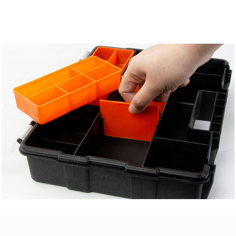 Suure mahutavusega kalastustarvete kast Kalastustarvikud Tööriistade hoiukarp kalakonksuga peibutis võltssöödakarbi kalapüügitarbed