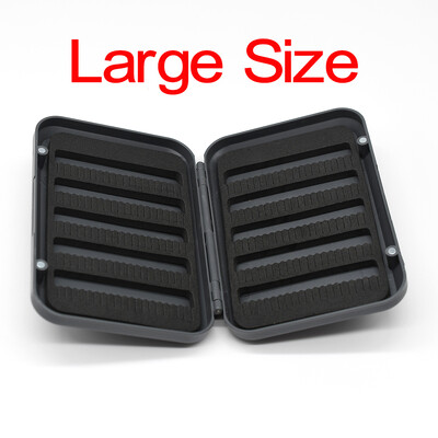 MNFT 1 tk kärbsekast ujuvtarvete kast, pilu EVA-vahust kärbsepüügitarvete karbid, suured ja väikesed kalapüügi hoiuruumid