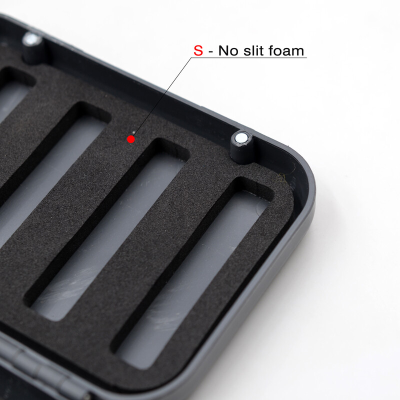 MNFT 1 tk kärbsekast ujuvtarvete kast, pilu EVA-vahust kärbsepüügitarvete karbid, suured ja väikesed kalapüügi hoiuruumid