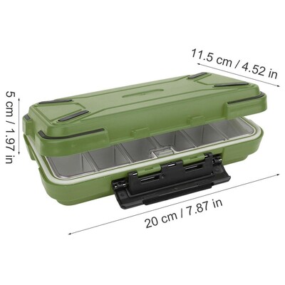 Žvejybos įrankių dėžė ABS žvejybos reikmenų dėžutė žuvies masalo masalų kabliukai laikymo dėklas Organizatorius konteineris vandeniui atsparūs žvejybos priedai