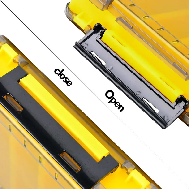 Püügitarvete kasti tarvikud Hoiukast Kahepoolne peibutuskonks Veekindlad kalapüügisööda varustuse karbid