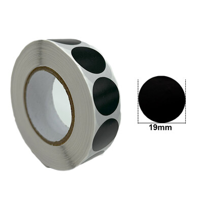 1000/db Shooting for Target 19mm fekete/piros célvakolat Lövés célvakolat matrica Bullseye fure shooting tartozékok