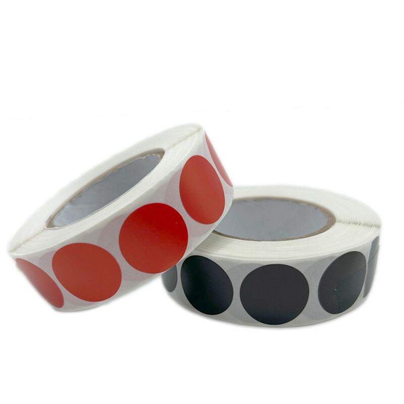 1000/db Shooting for Target 19mm fekete/piros célvakolat Lövés célvakolat matrica Bullseye fure shooting tartozékok