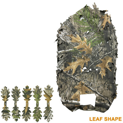 3D Camo lāzergriešanas lapas forma Airsoft ķiveres pārvalks Tīkla ķiveres audums peintbola desantnieks medībām Airsoft ķiveres aksesuāri