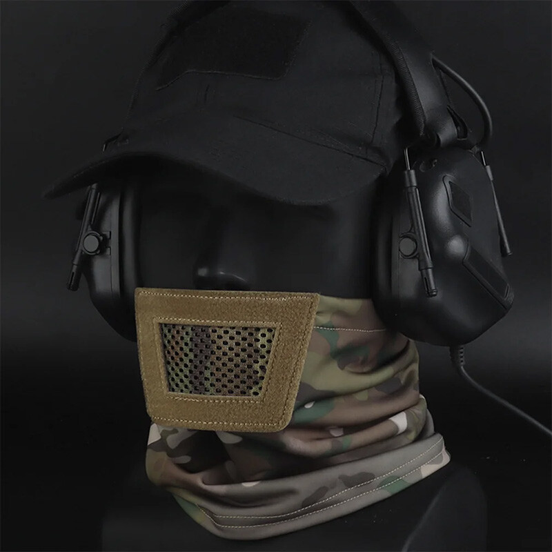 OPHIDIAN Sklopiva zaštitna viteška polumaska Pribor za lov na otvorenom Planinarenje Biciklizam Pucanje Prozračna maska otporna na vjetar