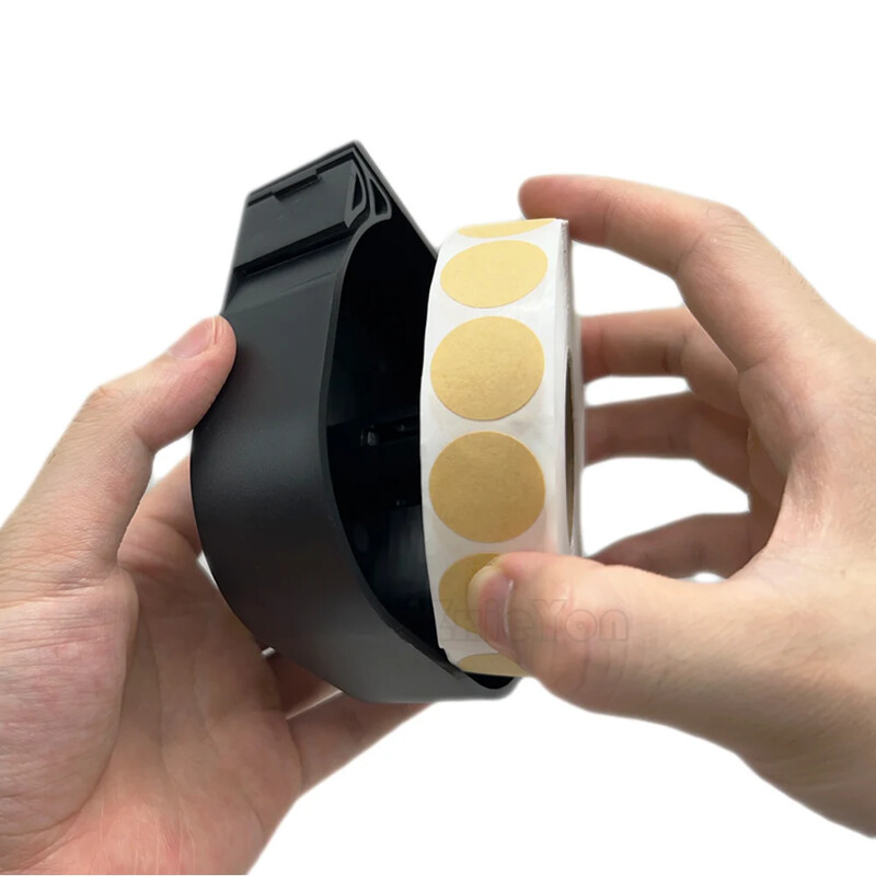 Šaušanas mērķa uzlīmju kaste Šaušanas ģipša dozators IPSC Bullseye Hole Patch Patch Dispenser Šaušanas piederumi