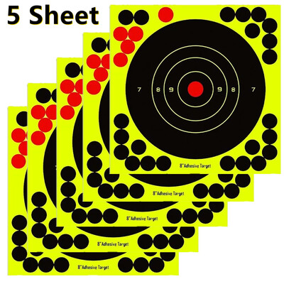 5/10/20GAB 8 collu augstas redzamības līmējošās uzlīmes šaušanai ar mērķi reaktīvās medības šaušanas apmācības papīrs Fleches Carbone
