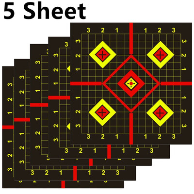 5/10/20GAB 8 collu augstas redzamības līmējošās uzlīmes šaušanai ar mērķi reaktīvās medības šaušanas apmācības papīrs Fleches Carbone