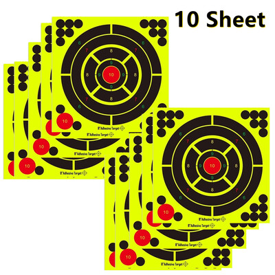 5/10/20GAB 8 collu augstas redzamības līmējošās uzlīmes šaušanai ar mērķi reaktīvās medības šaušanas apmācības papīrs Fleches Carbone