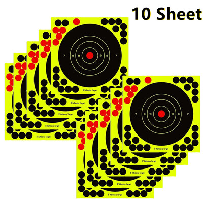 5/10/20GAB 8 collu augstas redzamības līmējošās uzlīmes šaušanai ar mērķi reaktīvās medības šaušanas apmācības papīrs Fleches Carbone