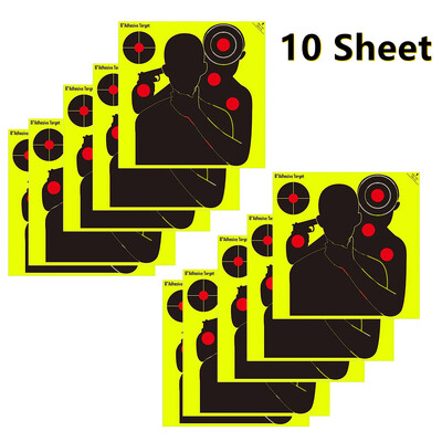 5/10/20GAB 8 collu augstas redzamības līmējošās uzlīmes šaušanai ar mērķi reaktīvās medības šaušanas apmācības papīrs Fleches Carbone