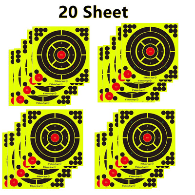 5/10/20GAB 8 collu augstas redzamības līmējošās uzlīmes šaušanai ar mērķi reaktīvās medības šaušanas apmācības papīrs Fleches Carbone