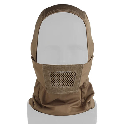 Airsoft pokrivala za glavu Elastične taktičke paintball zaštitne maske za cijelo lice Kapa za kacigu za lov, biciklizam