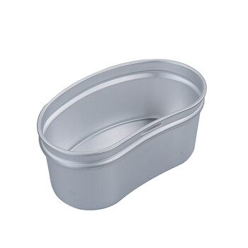 Σε 1 Αλουμίνιο Camping Lunch Box Army Canteen Cup Pot for Picnic Travel Water Cup Bowl Σετ μαγειρικής κουζίνας εξωτερικού χώρου