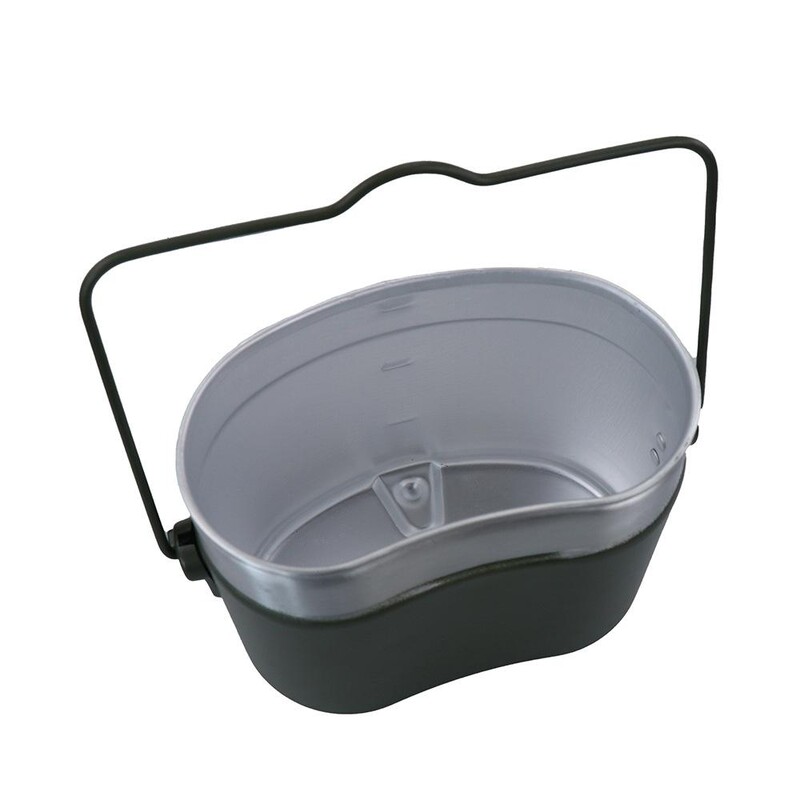 V 1 hliníkovom kempingovom obedárovom boxe, armádnom kantínovom hrnci na piknik, cestovanie, miska na vodu, vonkajšia sada riadu na varenie