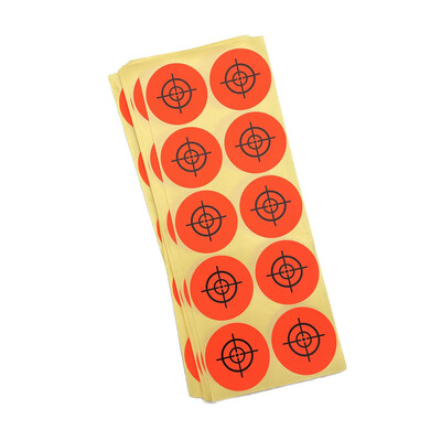 Mete za naljepnice-250 kom/pakiranje-5 opcija boja-2"/5cm promjer-KRIŽNI uzorci-Pucanje i lov-Airsoft zračna praćka