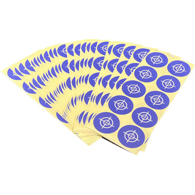 Mete za naljepnice-250 kom/pakiranje-5 opcija boja-2"/5cm promjer-KRIŽNI uzorci-Pucanje i lov-Airsoft zračna praćka