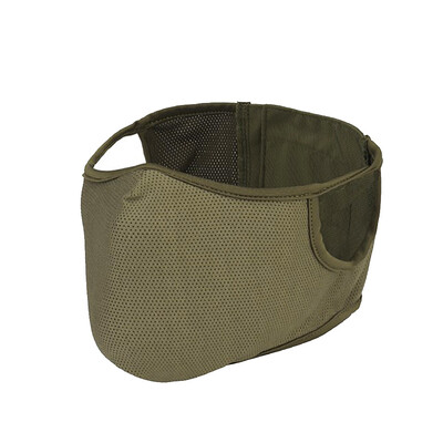 Pusiau veido taktinė kaukė su silikonine balaklava, kvėpuojanti minkšta stovyklavimo medžioklei, žygiams Airsoft CS, šaudymo treniruotėms, lauko įranga