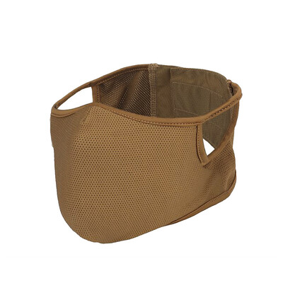 Pusiau veido taktinė kaukė su silikonine balaklava, kvėpuojanti minkšta stovyklavimo medžioklei, žygiams Airsoft CS, šaudymo treniruotėms, lauko įranga