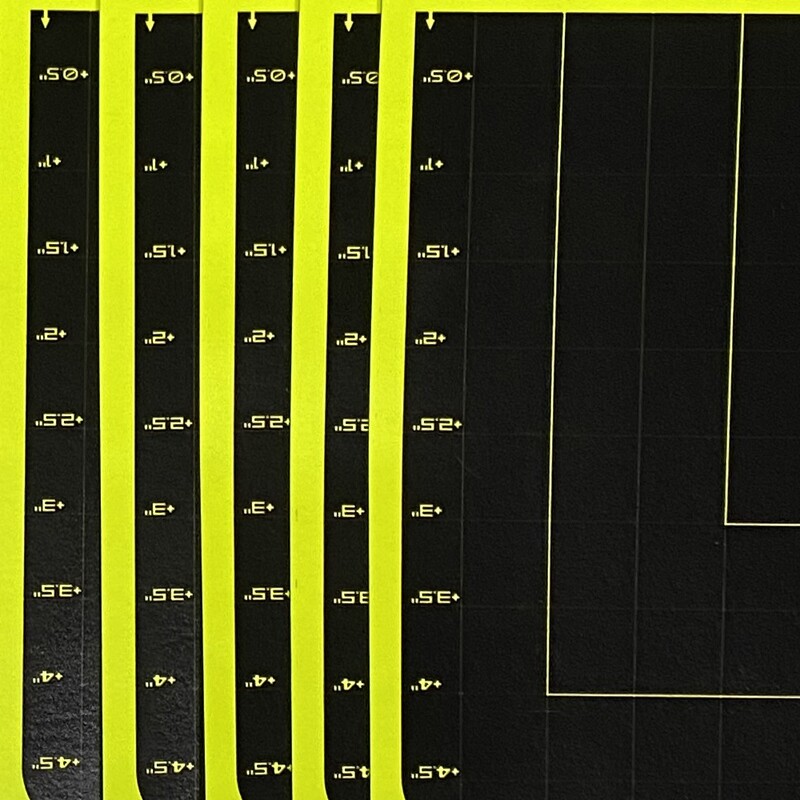 10 vnt. taikinių lipdukai 10 colių lipnūs reaktyvūs šaudymo taikiniai Praktikuokite medžioklės mokymą
