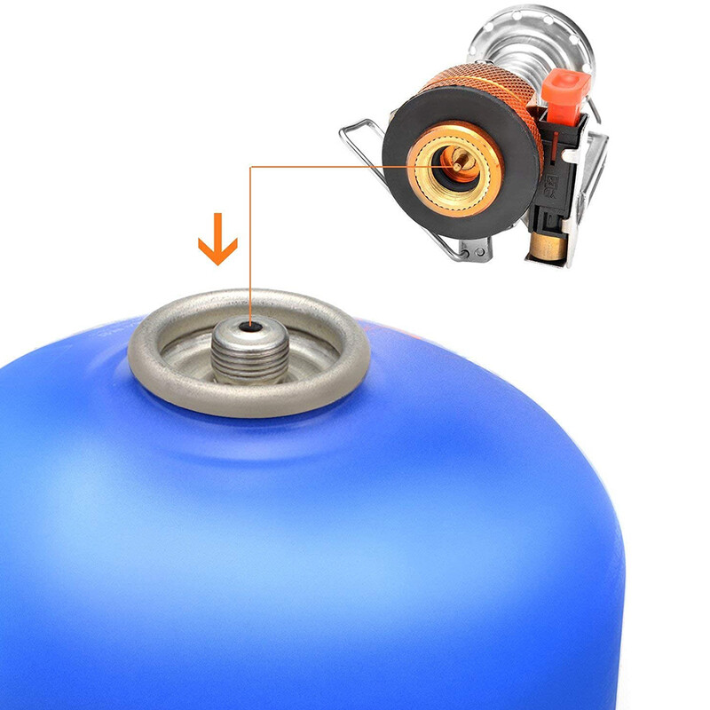 Komplet posuđa za kampiranje sa štednjakom Set za kuhanje na otvorenom s nožem Vilica Žlica Vanjski lonac Posuđe za putovanje Kuhinja Planinarenje Piknik Roštilj