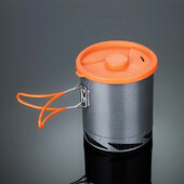 Fire Maple Posuđe za kuhanje izmjenjivača topline za kampiranje 1L sklopivi lagani pribor za jelo za planinarenje na otvorenom Aluminijski lonac FMC-XK6