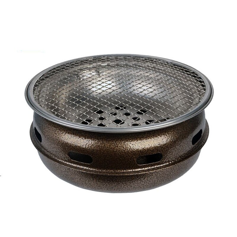 Japoniška kepsninė su anglimi Mėsos skrudinimas buitinė nelipni kepsninė Keptuvė kepsninė Grilis anglis krosnis apvali