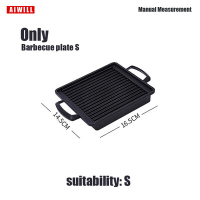 AIWILL Prijenosni roštilj za pečenje korejske hrane Karbonska peć za roštilj Štednjak za pečenje na ugljen Pećnica za kućanstvo Kutija za roštilj na otvorenom za višekratnu upotrebu
