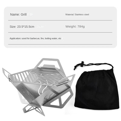 Grilis Grilis Grilis Grilis Grilis Grilis Virtuvės reikmenys Medinė viryklė Daugiafunkcinis Stovyklavietė Šildymas Krosnis Sulankstomas turistų baras