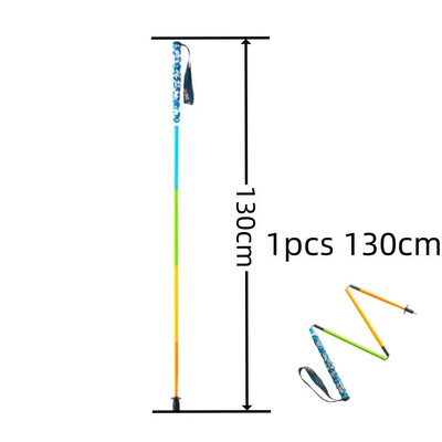 Itin lengvi žygių lazdos Sulankstomos lazdos, pagamintos iš anglies pluošto, vaikščiojimo lazdos.