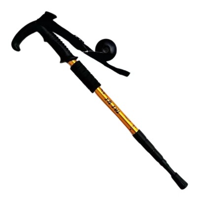 4-dielna treková palica, ultraľahká teleskopická hliníková zliatina, barla, vonkajšie multifunkčné turistické palice, lezenie