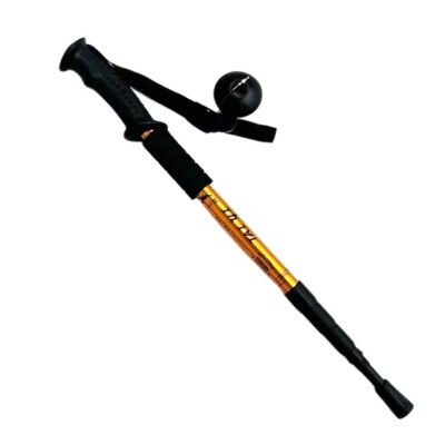 4-dielna treková palica, ultraľahká teleskopická hliníková zliatina, barla, vonkajšie multifunkčné turistické palice, lezenie