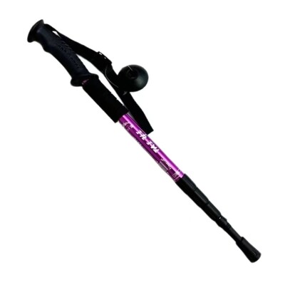 4-dielna treková palica, ultraľahká teleskopická hliníková zliatina, barla, vonkajšie multifunkčné turistické palice, lezenie