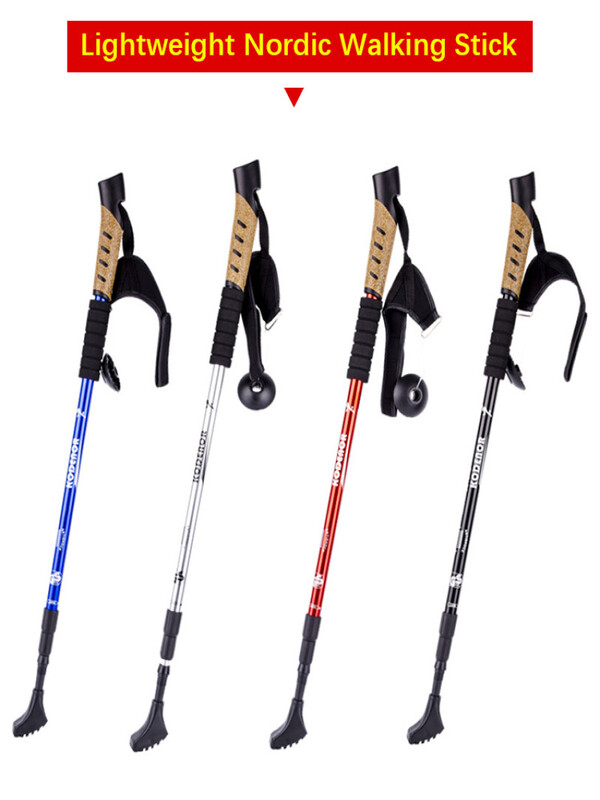 Patvari lauko lazda, skirta alpinizmui ir stovyklavimui