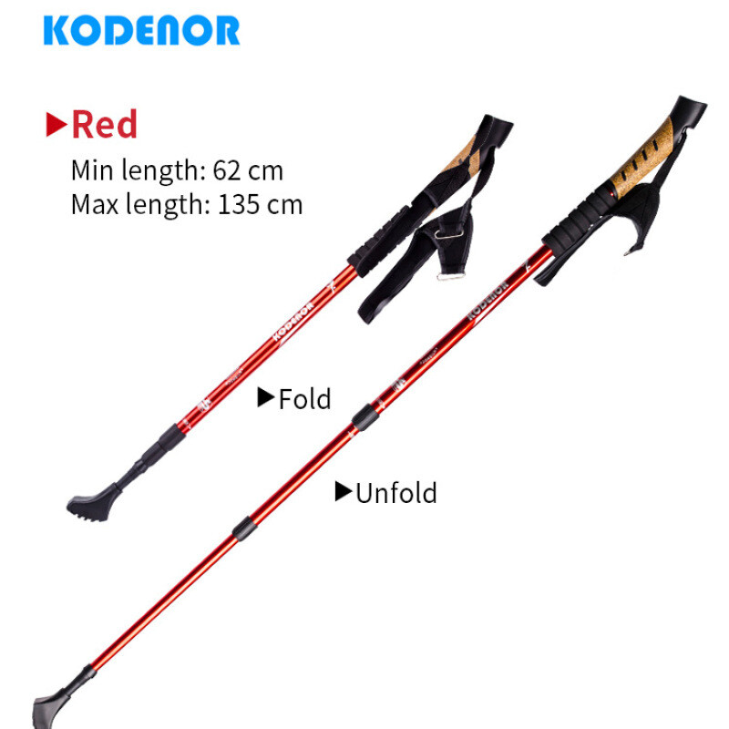 Patvari lauko lazda, skirta alpinizmui ir stovyklavimui